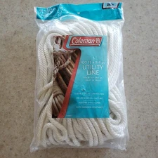 Coleman Marine Boat or Dock Line 100 Ft. 1/4" Durable Nylon Construction New