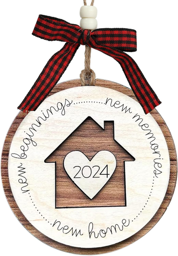 Christmas Ornament Decorations 2024, House Warming Gifts New Home Decor Housewar