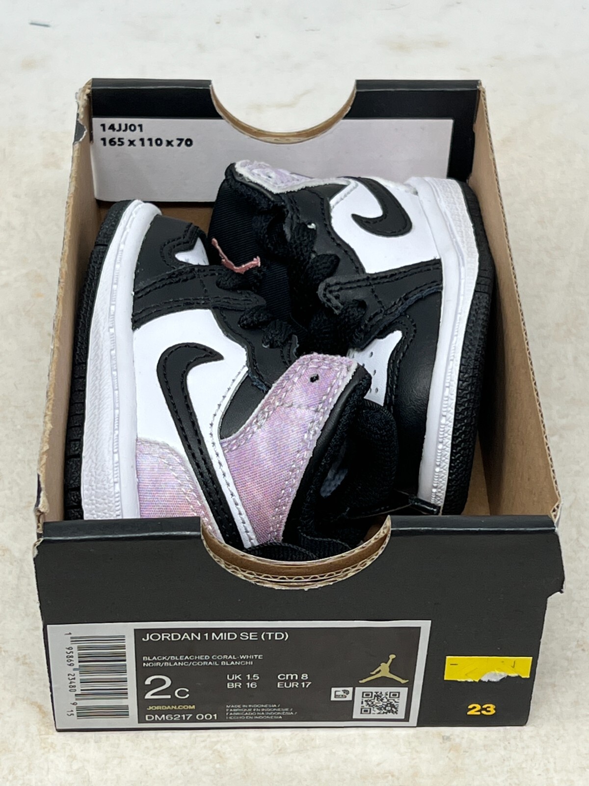 infant jordans size 2c