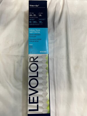 LEVOLOR Trim+Go 24-in x 72-in Snow Light Filtering Cordless Cellular Shade