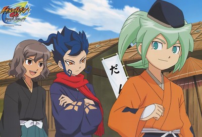 poster promo Inazuma Eleven go anime La storia della Arcana
