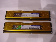 COMPUTER PC MEMORY - TEAM GROUP ZEUS 8GB 2X4GB DDR3 1600 1.5V TZYD34G1600HC9BK