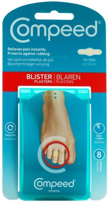 Compeed - Blister Plasters ON TOES 8 Pack Bandage Protection
