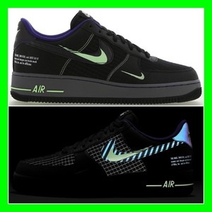 air force 1 black and purple