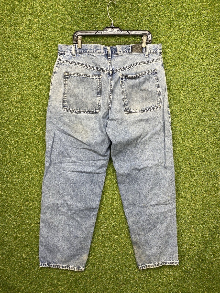 Vintage Levis Silvertab Jeans Mens 36x30 Blue Loose Y2K Baggy