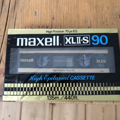 MAXELL XL II-S 90  Cassette Kassette NEW OVP JAPAN 1986 High