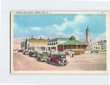Postcard Arcade & Casino Asbury Park New Jersey USA