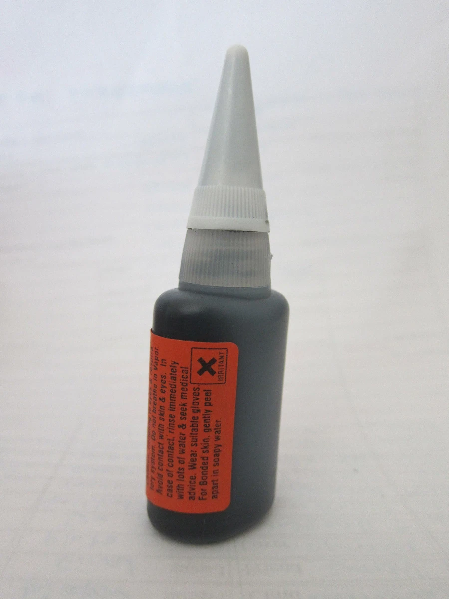 Super Glue High Impact Flexible Strong Bond Gap Filling Rubber Toughened  BLACK