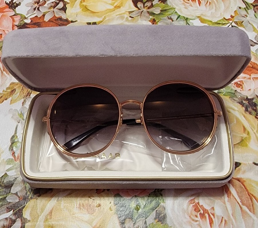 Authentic ELIE SAAB Sunglasses ES 016/S 2F75B 016 58mm made  display picture 3