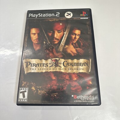 Pirates of the Caribbean Legend of Jack Sparrow (PlayStation 2 PS2) Complete CIB