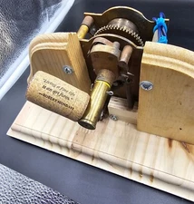 Vintage Rare Fire Alarm Pull Station Mechanism by J H Bunnell Telegraph Co.