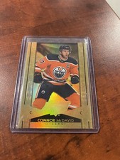 2021-22 Upper Deck Tim Hortons Gold Etchings Connor McDavid Edmonton Oilers #G-1