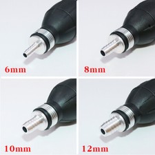 Neu Universal Pumpball Kraftstoffpumpe Handpumpe Vorpumpball Benzin Pumpe 6~12mm