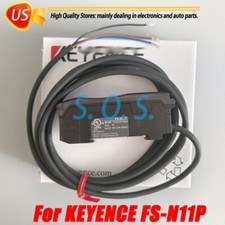 For KEYENCE FS-N11P FSN11P Digital Fiber Optic Sensor Amplifier, New In Box
