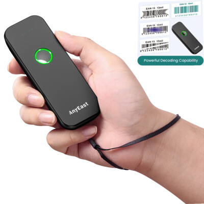 Mini-2D-QR-Code-Wireless-Barcode-Scanner USB-Kabel-Barcode-Scanner