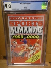 IDW Back To the future Sports Grays Almanac 1 Zbox CGC 9.0 Comic 2015 lootcrate