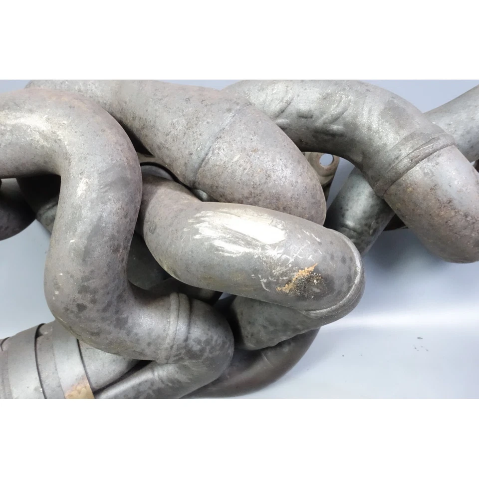 BMW E60 M5 E63 M6 S85 V10 2006-2010 banco de fábrica 1 colector de escape derecho con abolladura Foto 3 de 4