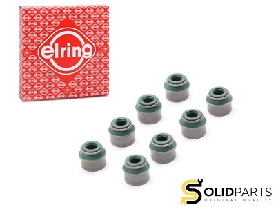 8x Elring valve stem sealing ring VW Audi Seat Skoda Mercedes BMW Renault Opel