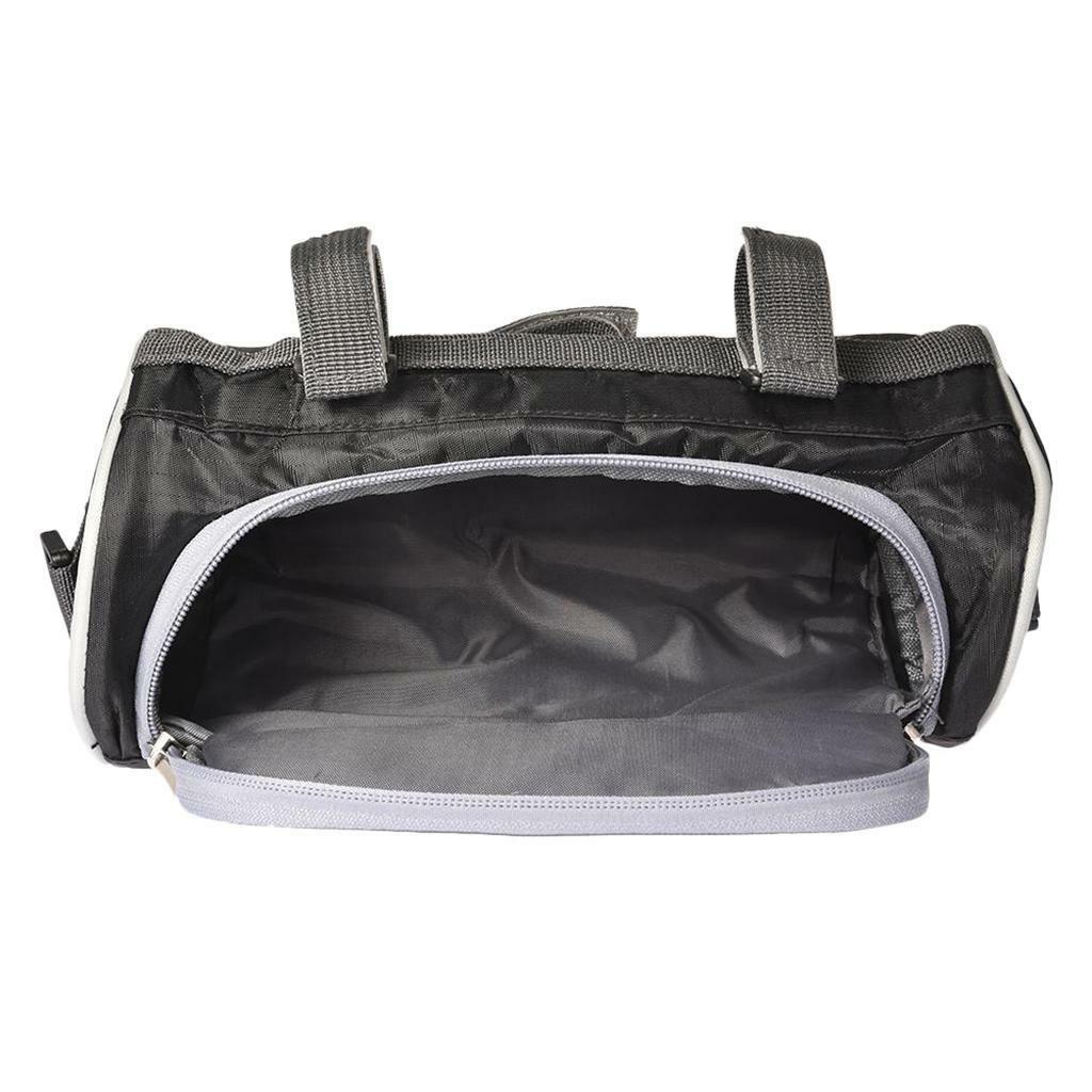 Borsa Moto Impermeabile Per Forcella - In Pelle PU, 24x10x16cm, Per Manubrio E Rack Laterali - Foto 10