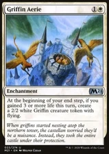 MTG Magic the Gathering Griffin Aerie (22/417) Core Set 2021 LP