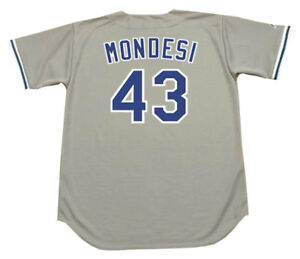 اولويز يوميه RAUL MONDESI Los Angeles Dodgers 1997 Majestic Throwback Away Baseball  Jersey | eBay اولويز يوميه