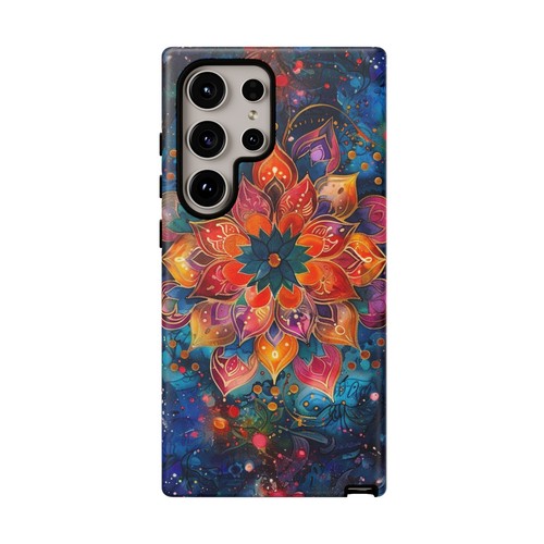 Mandala Flower Watercolor Phone Case for iPhone, Samsung Galaxy, Pixel - 第 151/256 張圖片