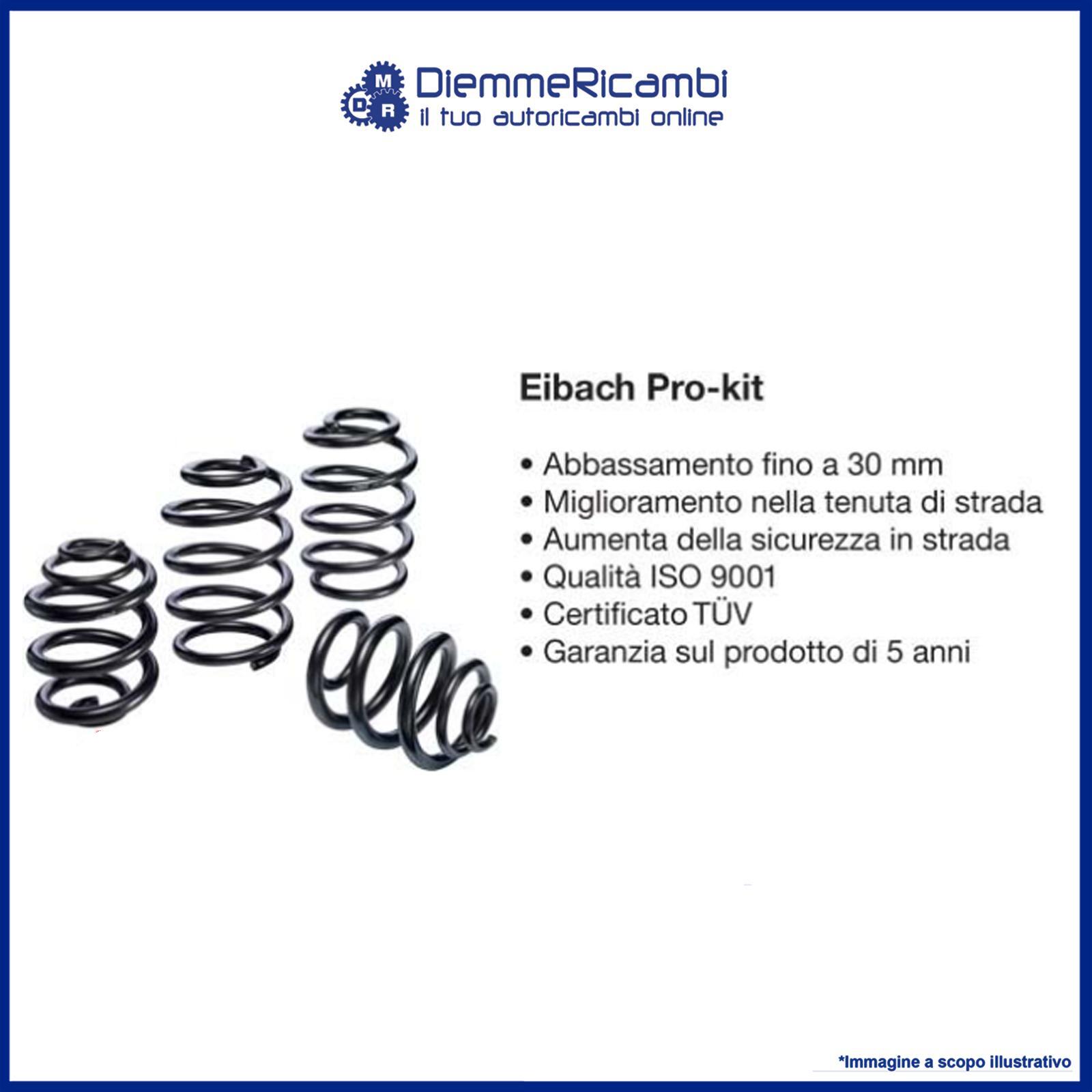 Kit De Suspension Eibach - Ressorts Pour Essieu Avant Et Arrière - Compatible Peugeot - Neuf Sous Emballage