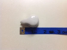 NOS  Early Antique Switch White Porcelain Knobs  Electrical Device Parts