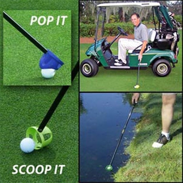 Scramble Caddy Golf Ball Scoop eBay