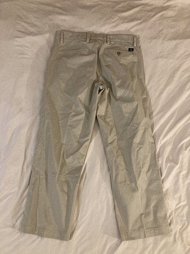 Dockers Men’s 36 Light Beige Classic Khaki Pants Smart 360 Flex Zipper Pocket - Picture 14 of 16