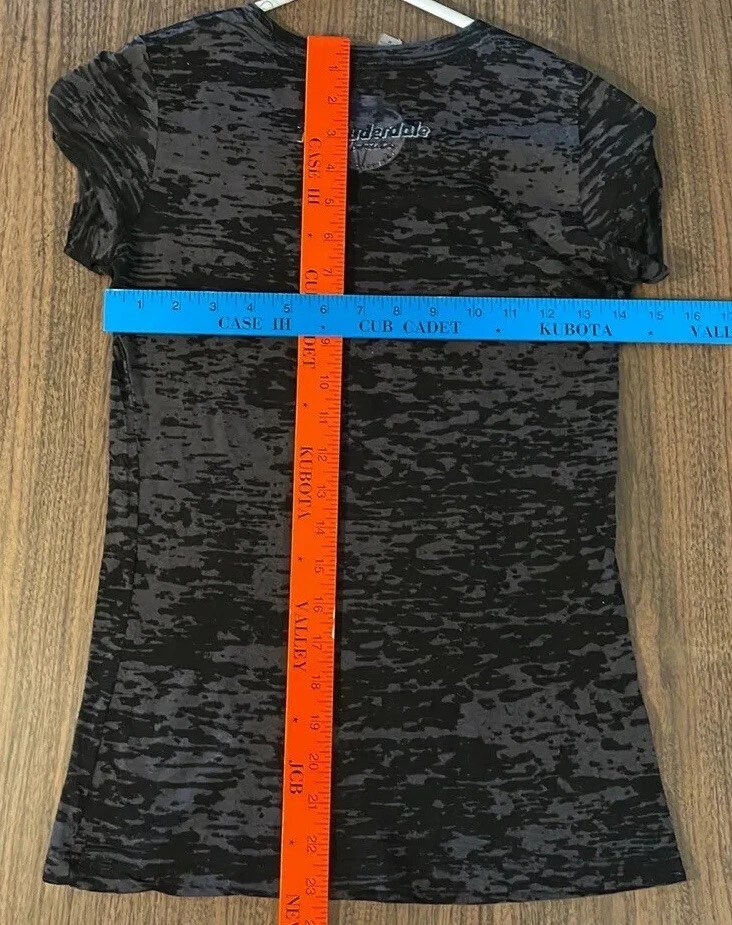 Camiseta Next Level FT LAUDERDALE FLORIDA Negra y Azul Talla Mediana Foto 4 de 4