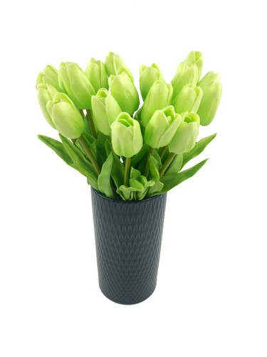 10 Artificial Tulips Flower Latex Real Touch Bridal Wedding Bouquet Home Decor - Picture 36 of 38
