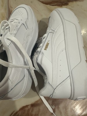 Puma Carina Street Trainers Wore Minutes Size 8 For Women 