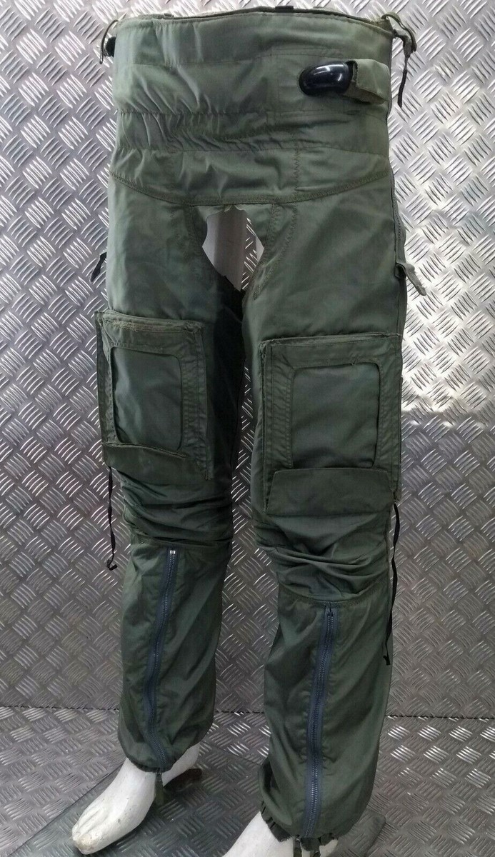 RAF Fighter Pilot Anti G Trousers Full Coverage Step In Beaufort RFD | eBay