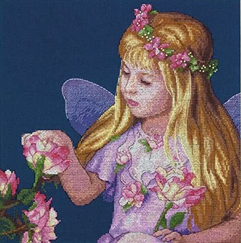 Rose Fairy Counted Cross Stitch Kit - Dimensions