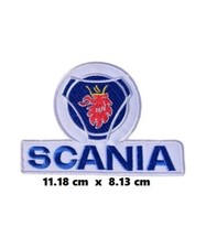 Scania Motors Embroidered large Patch sew iron on Patches badges for clothes