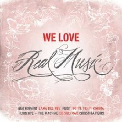 WE LOVE REAL MUSIC 2 CD GOTYE LANA DEL REY EMPIRE OF THE SUN BRUNO MARS+++ NEU