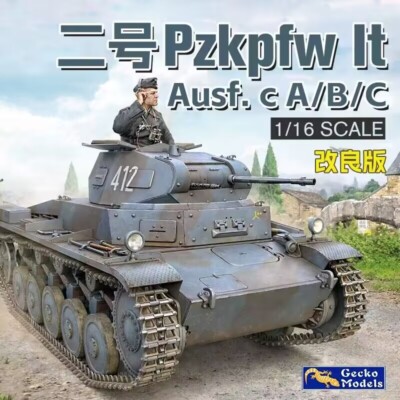 Gecko Models 16GM0007 Pz.kpfw II Sd.Kfz121 Ausf.c A/B/C Modifiel French Campaign