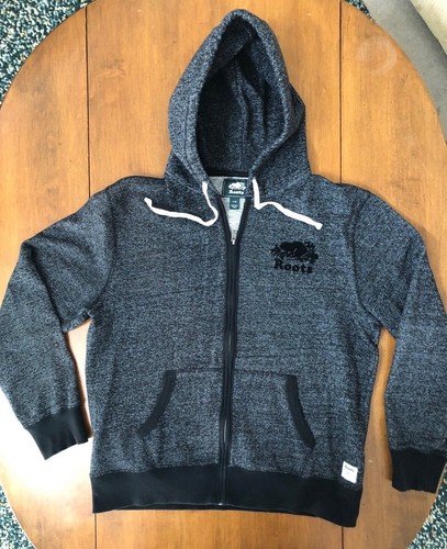 Roots Canada Full Zip Jacket Hoodie 