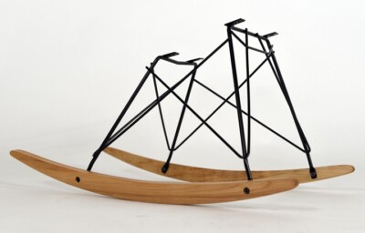 Replacement BLACK BIRCH ROCKER BASE Vintage Spec fit Eames Herman Miller Shells