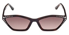 Marciano By Guess GM00002 52F Tortoise CatEye Plastic Sunglasses Frame 56-17-145