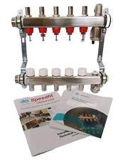 John Guest Speedfit 5 Port Manifold Stainless Steel 12mm Connections Rrp £260