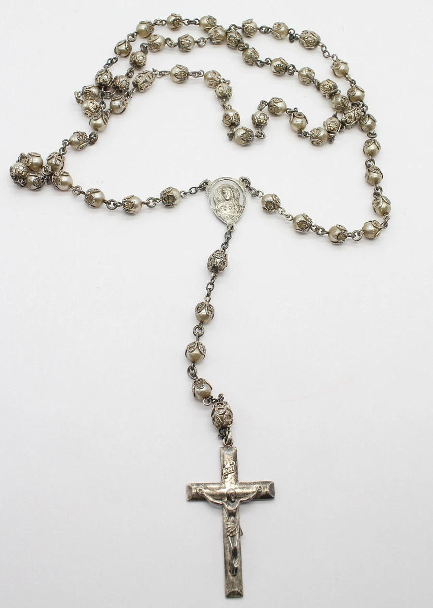 Creed sterling silver best sale rosary