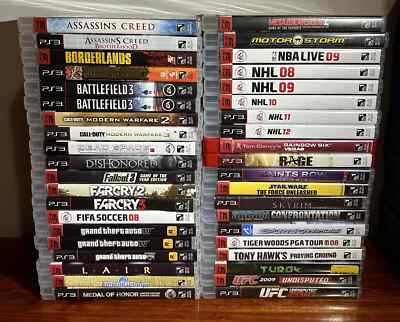 PS3 Games   Pick & Choose Your Own   Huge Selection of PlayStation 3 Video Games