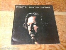 ERIC CLAPTON JOURNEYMAN PROGRAMME 1990 USED GOOD CONDITION