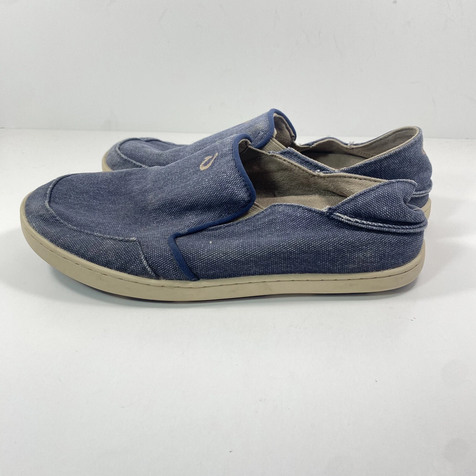 olukai slip on casual boat loafers shoes