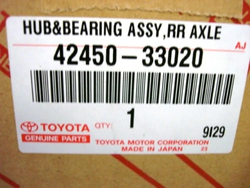 Оригинальная задняя ступица и подшипник Toyota Avalon Camry от оригинального производителя   - Изображение 3 из 3