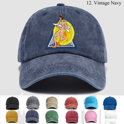 Customized Embroidered Hat 37th Flying Training Squadron, Trucker Hat, Gift Idea