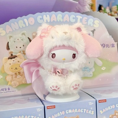 5点セット サンリオ フォックスアイランド SANRIO FOX  MINISO Sanrio Characters Fox Island Series Plush Blind Box Figure