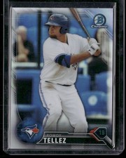 2016 Bowman #BCP132 Rowdy Tellez Chrome Prospects Refractor #/499